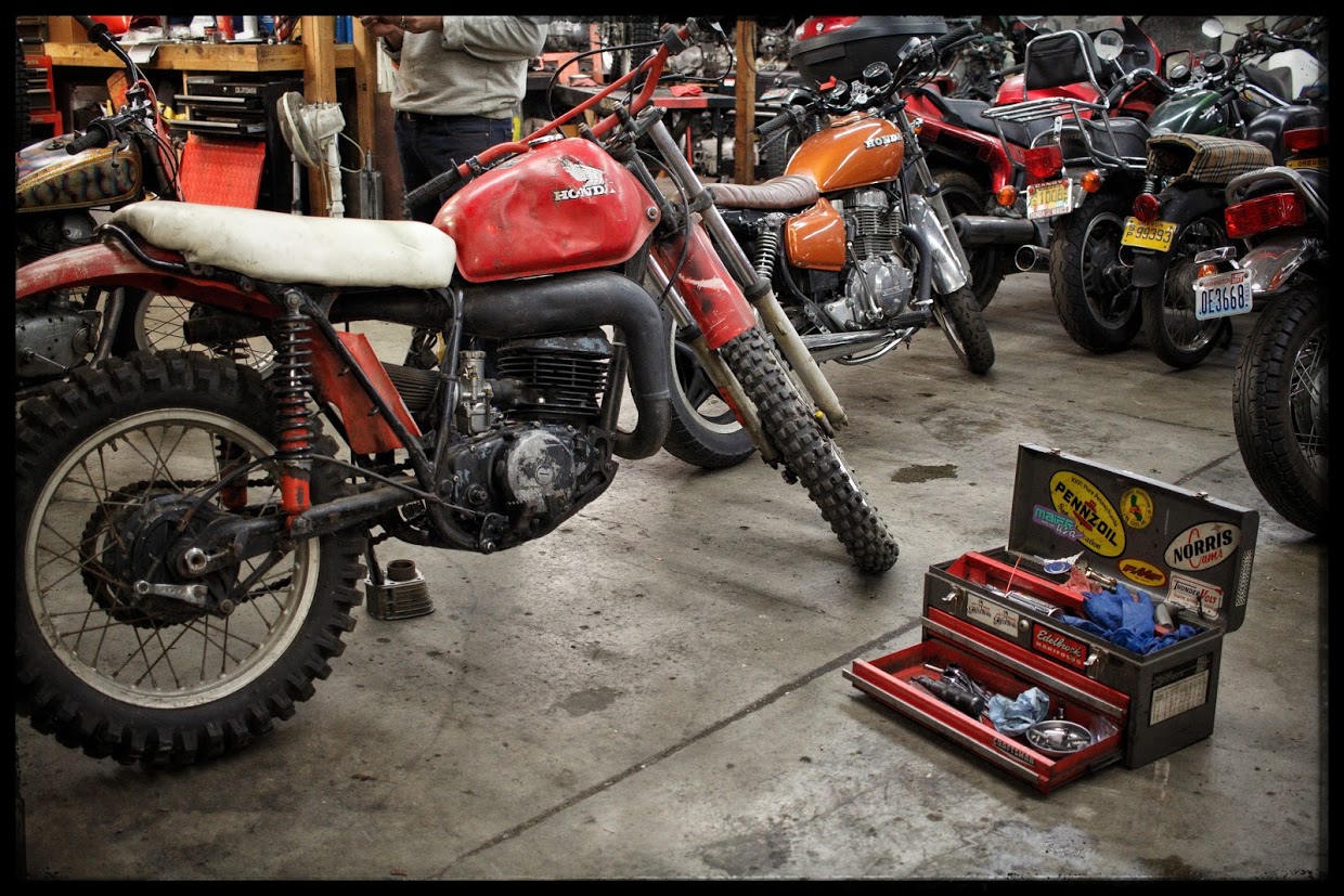 Project: 1976 Honda MR250 Elsinore - Last Moto